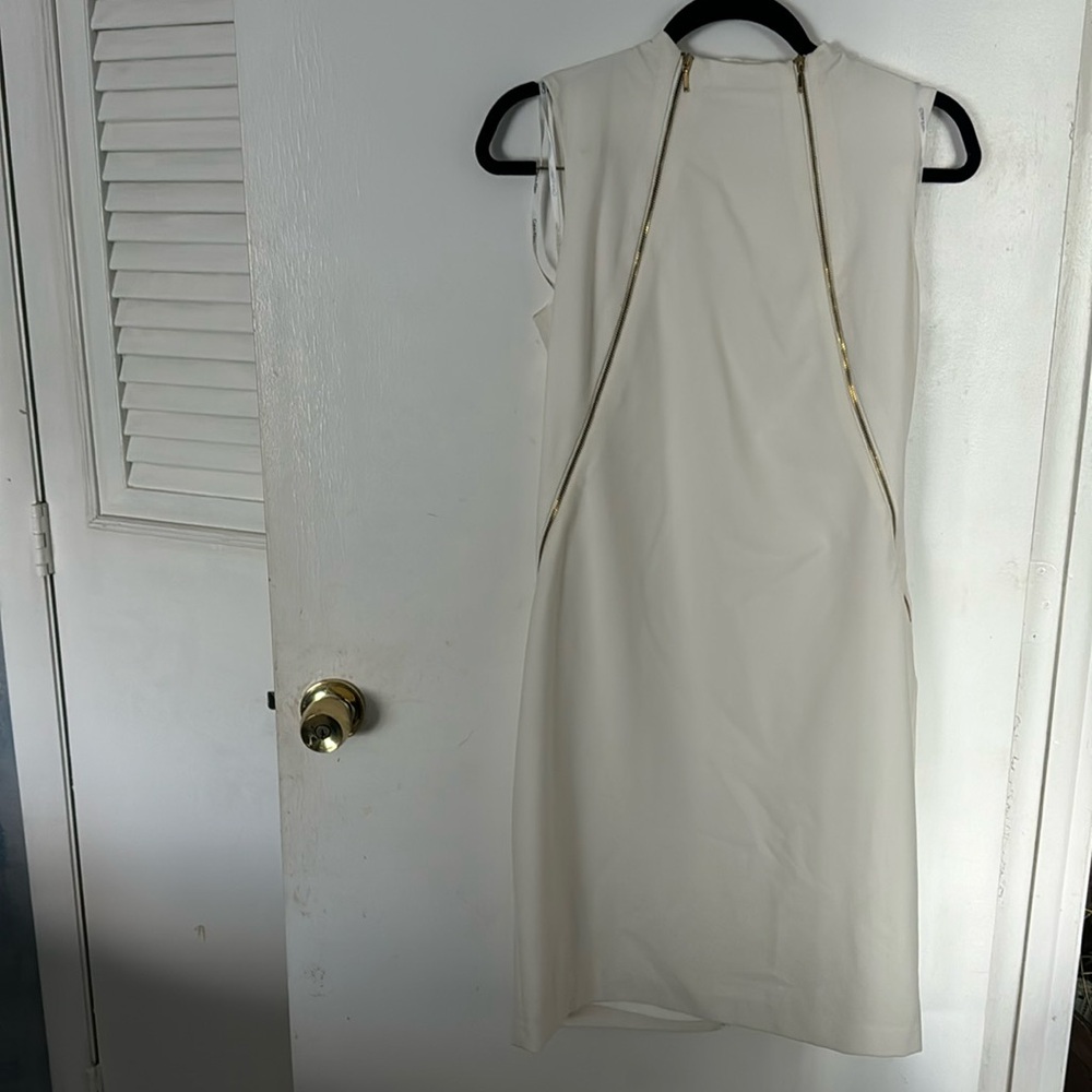 Cream Calvin Klein dress